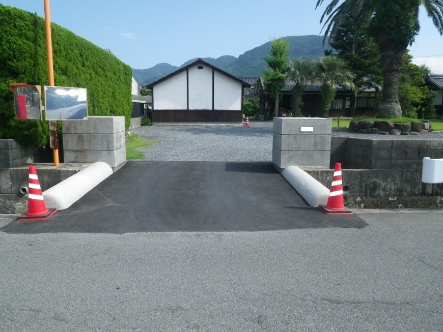 補修後正面